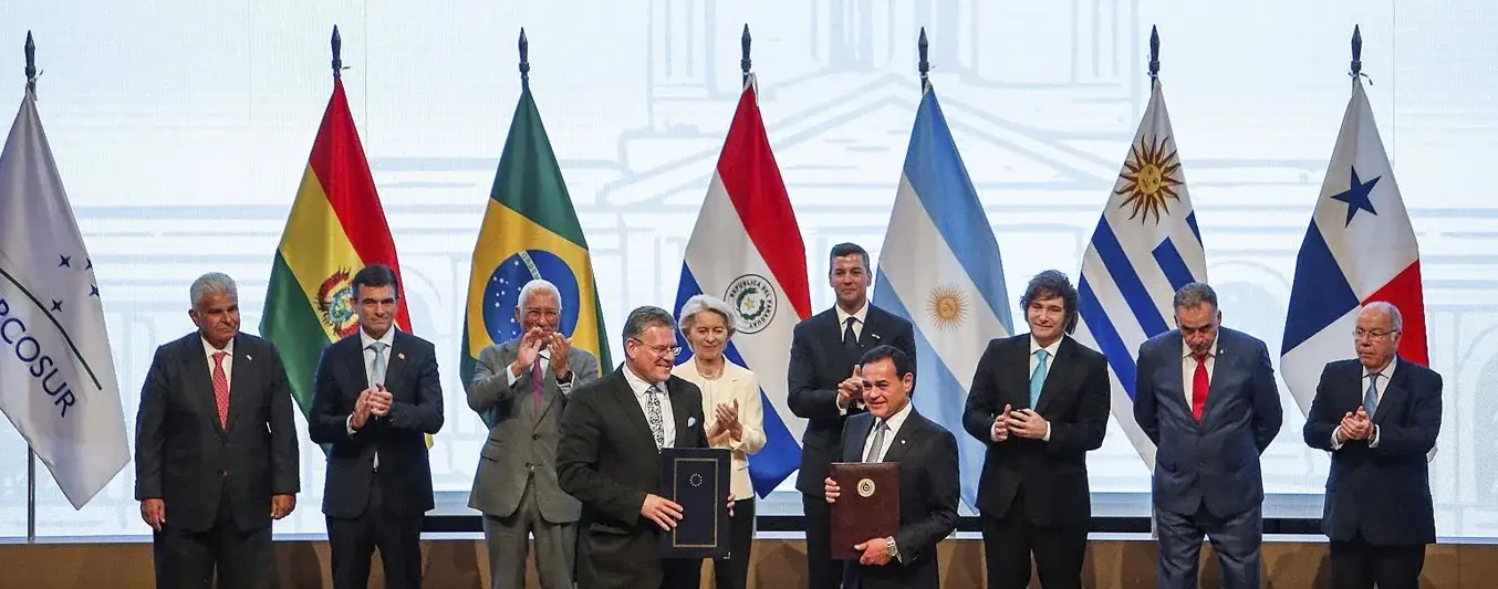 Firma del TLC entre la UE y Mercosur