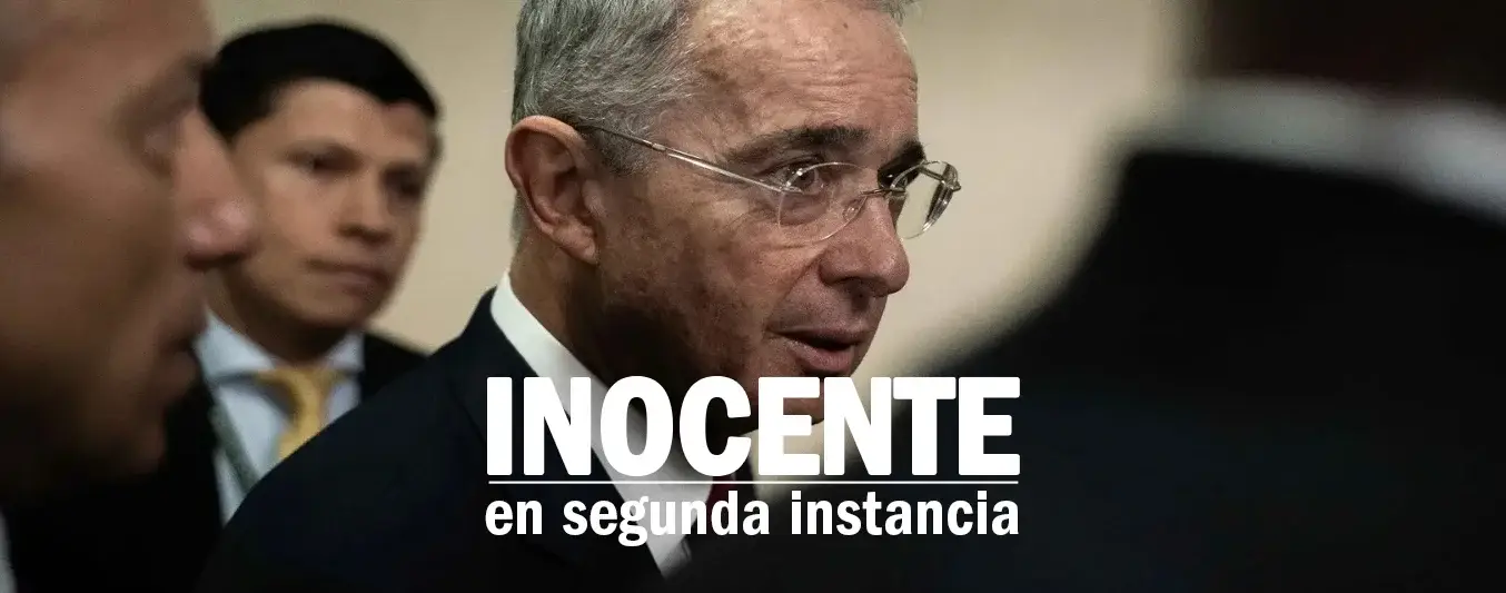 Álvaro Uribe Vélez inocente