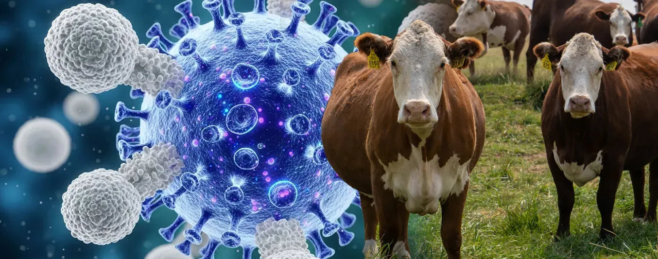 Científicos alertan sobre la circulación de virus gripe D en vacas