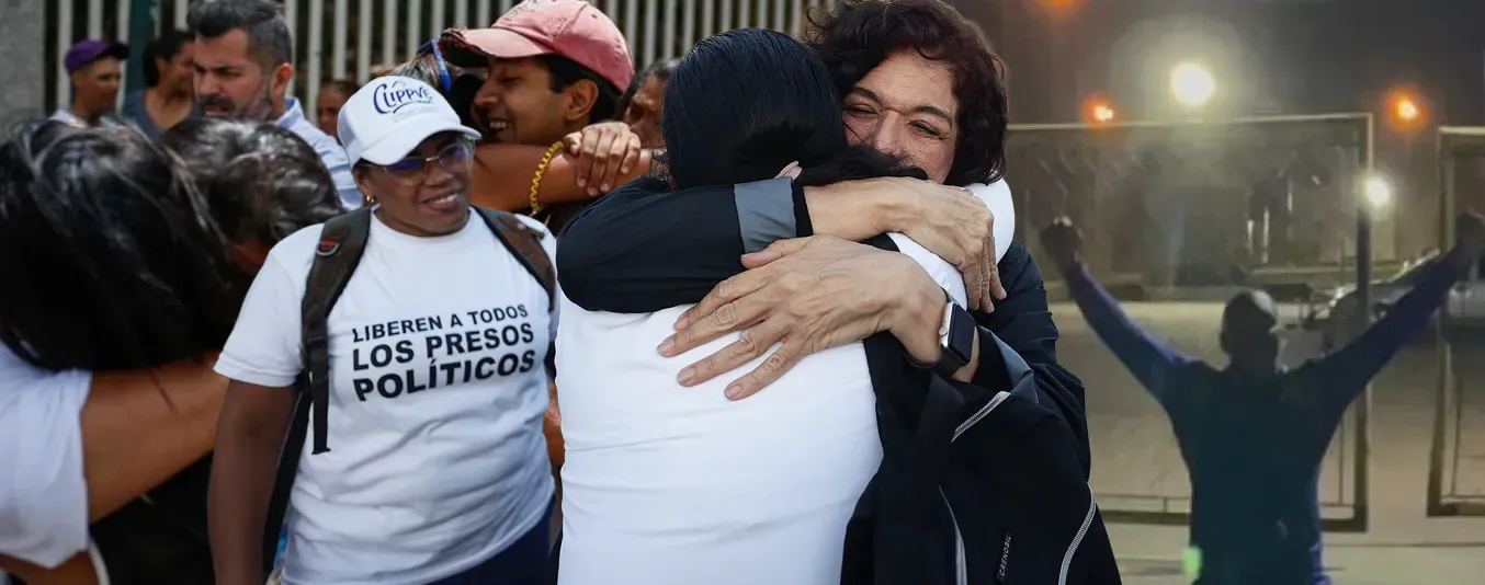 Presos políticos de Venezuela liberados
