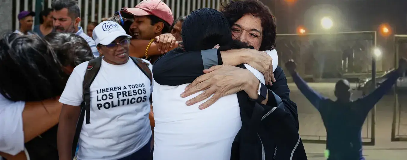 Presos políticos de Venezuela liberados