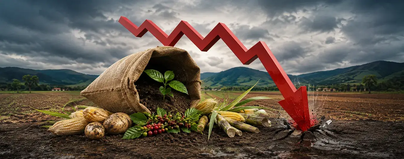 PIB agropecuario decreció en arranque de 2026