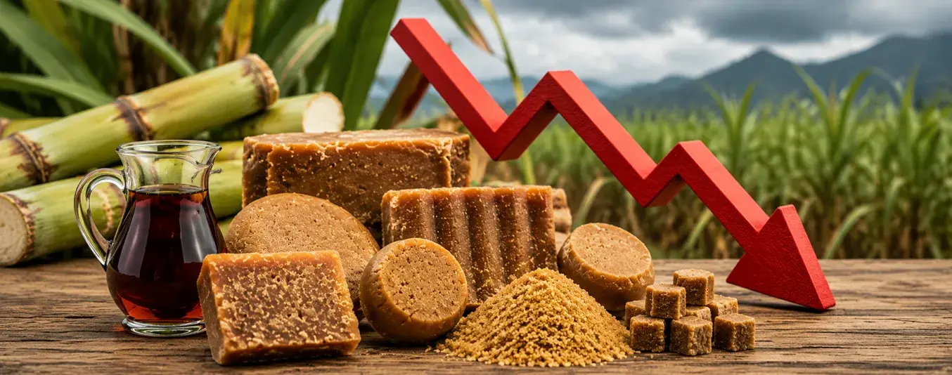 Cae precio de la panela