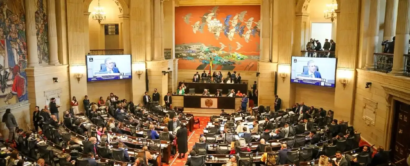 Plenaria del senado de Colombia presupuesto 2026