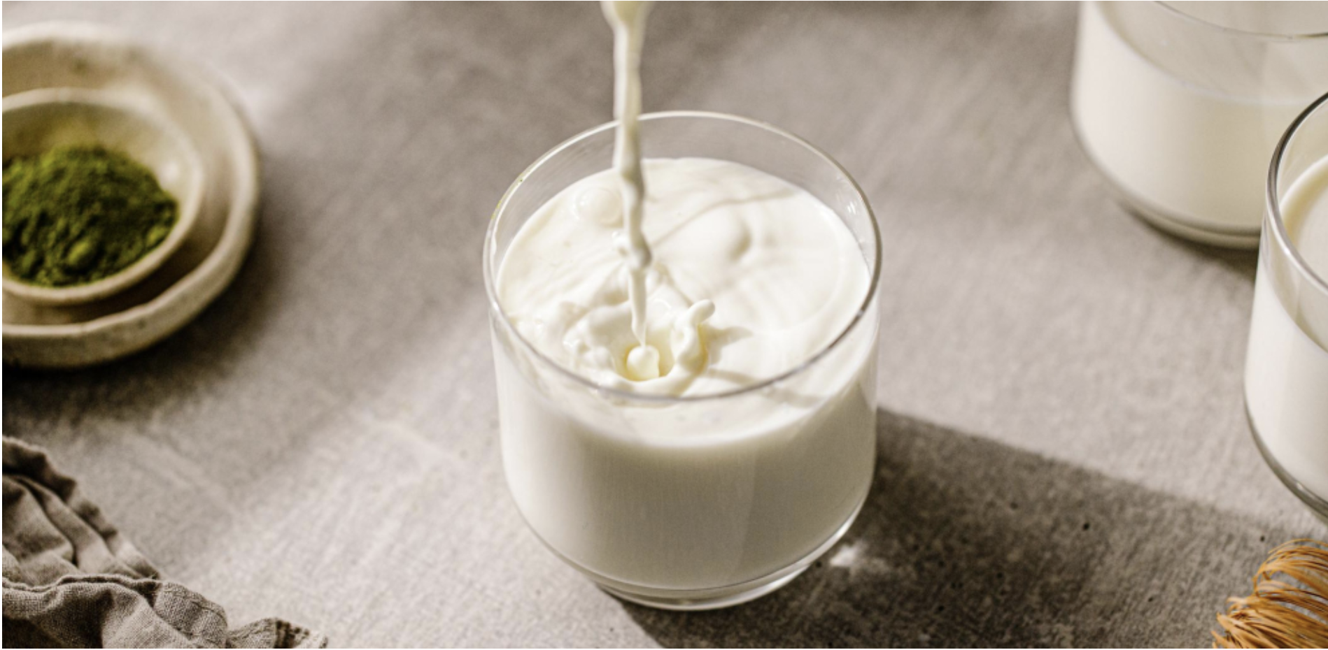 Leche de vaca, oveja y cabra