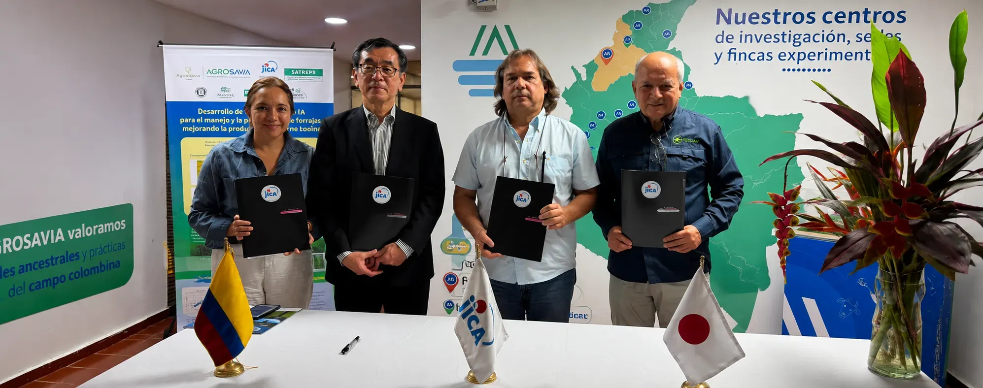 Delegaciones de Japón y Fedegán