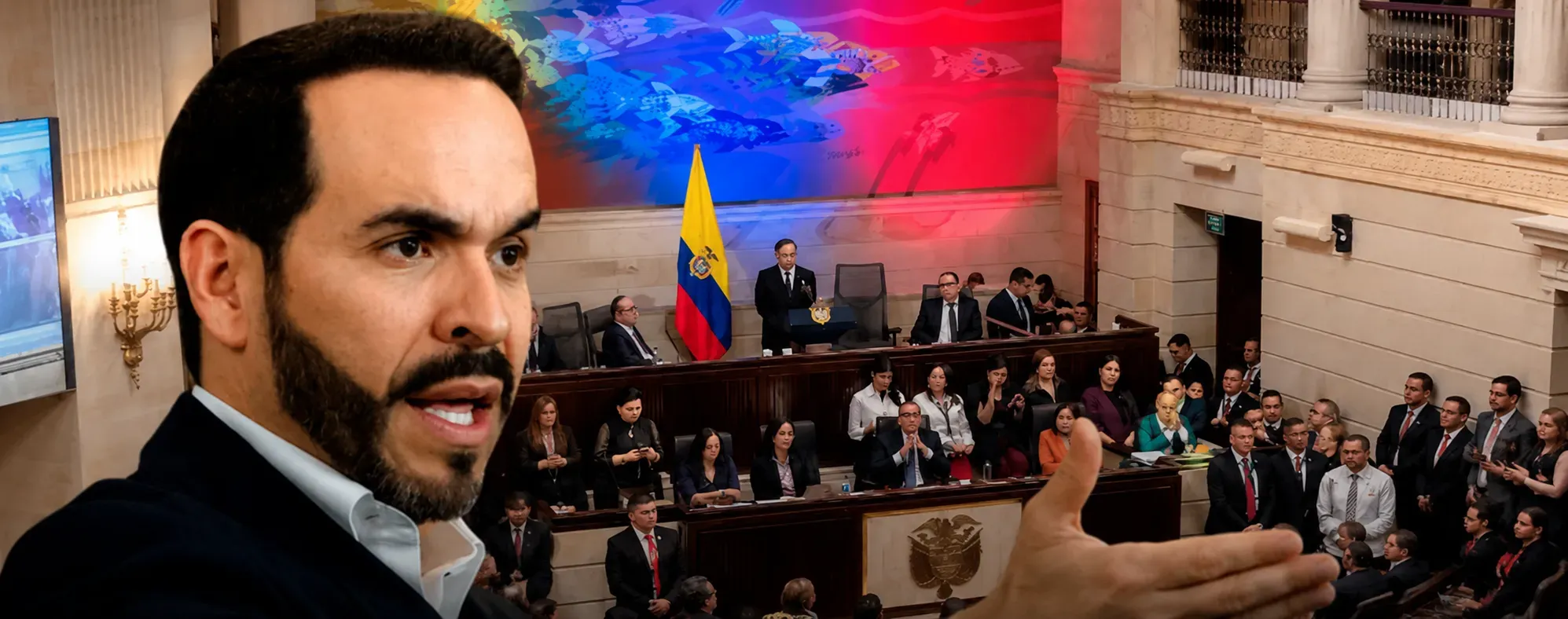 Posesión del presidente De la Espriella aprobada por el Senado