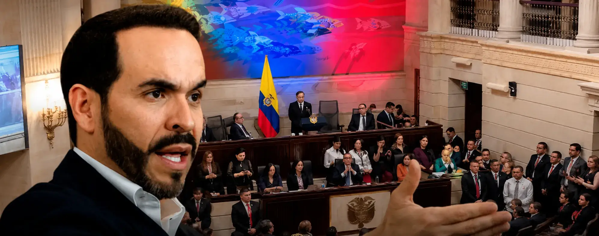 Posesión del presidente De la Espriella aprobada por el Senado