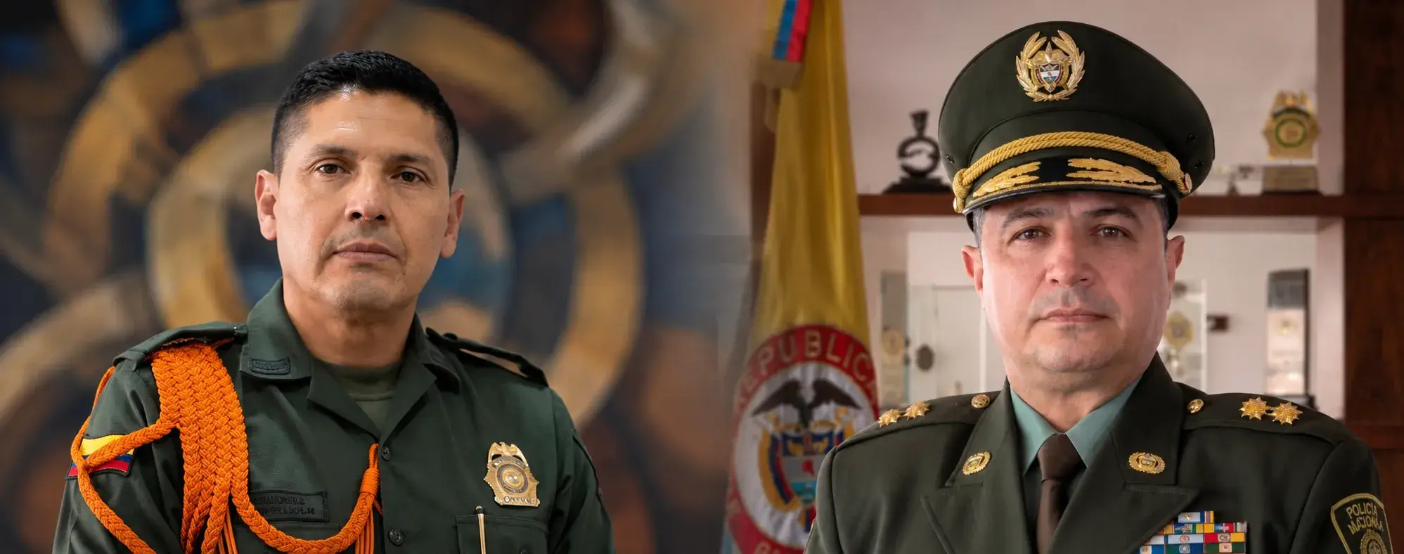 director y subdirector de la policía