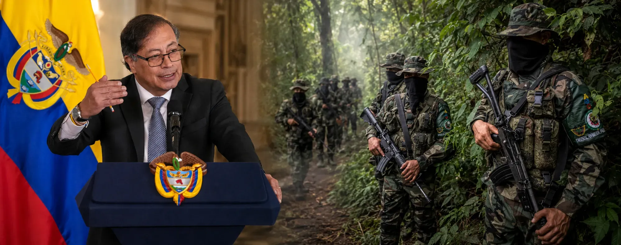 polémicos acuerdos del Gobierno Petro con grupos terroristas como el Clan del Golfo