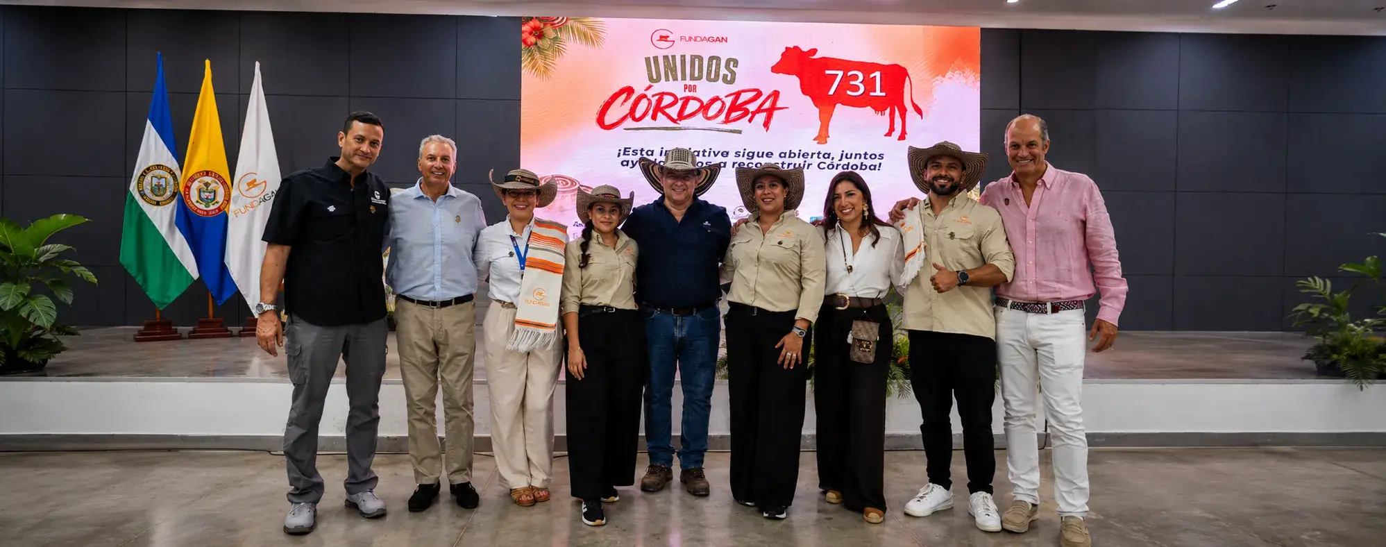 ⁠Donan 731 novillas preñadas para la recuperación de familias rurales afectadas por inundaciones en Córdoba