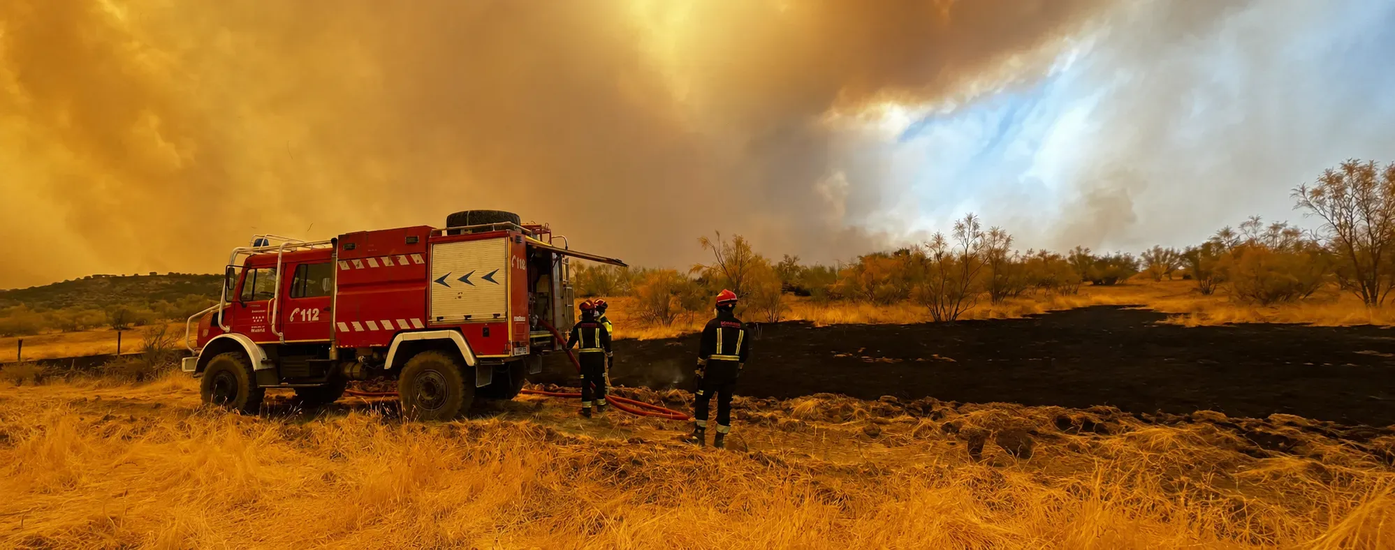 caso incendios en Madrid.