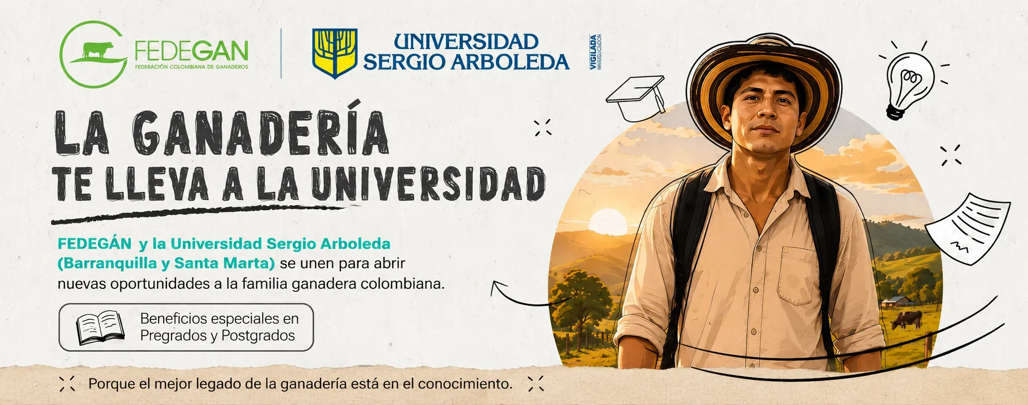 Fedegán y la Universidad Sergio Arboleda
