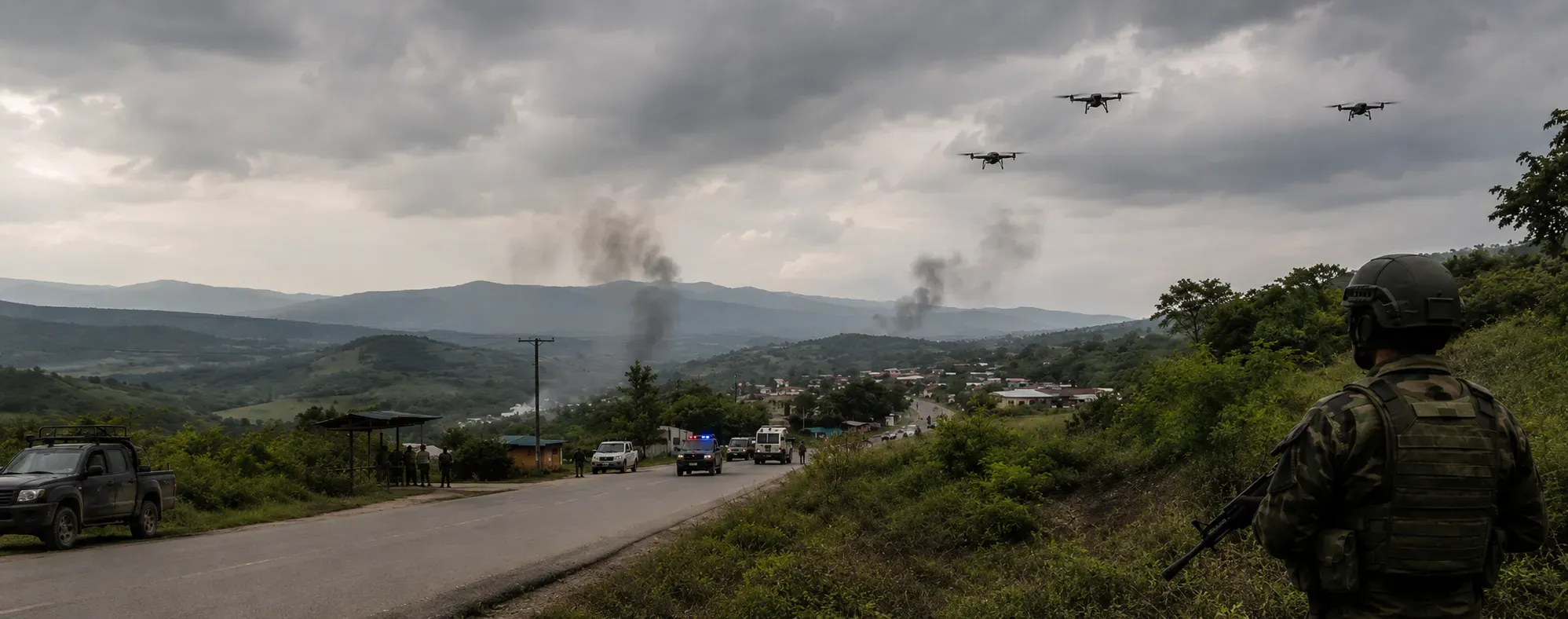 3 ataques con drones se presentaron en Norte de Santander el día de ayer
