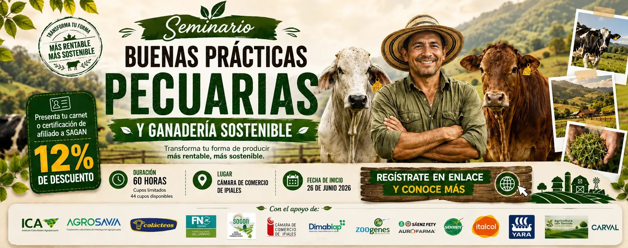 Seminario Buenas Práicas Pecuarias en Ipiales Nariño