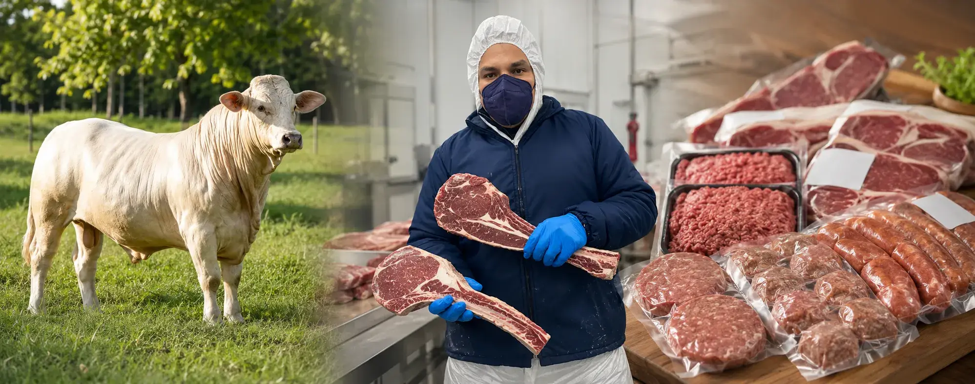 Ganadero lleva 15 años trabajando con Charbray