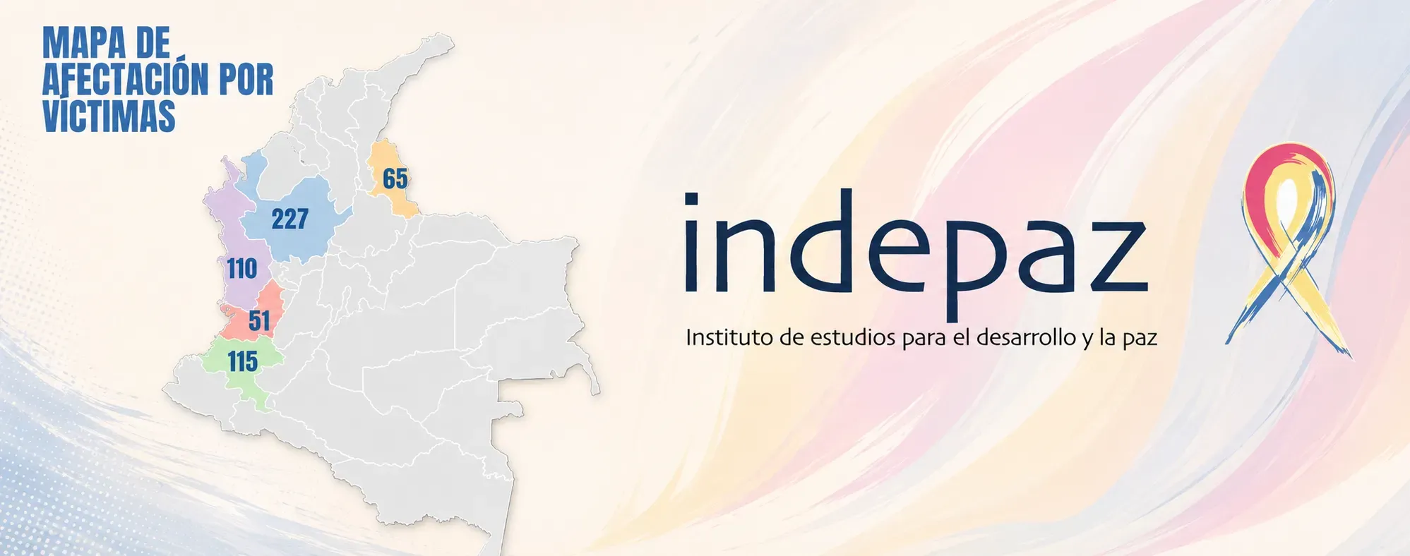 Informe de Indepaz sobre las 65 masacres de este año y sobre monitoreo de desplazamiento forzado en abril