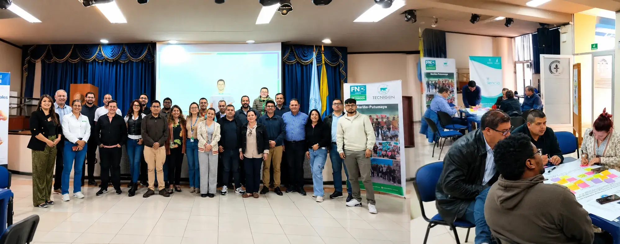 sector agropecuario participaron en el laboratorio de cocreación realizado en Nariño