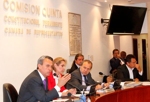 Rubén Darío Lizarralde, ministro de Agricultura y Desarrollo Rural, en Comisión Quinta del Senado. Foto: Prensa - Ministerio de Agricultura. Rubén Darío Lizarralde, ministro de Agricultura