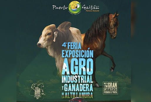 Participe en la $ta Feria Exposición Agro Industrial y Ganadera de la Altillanura en Puerto Gaitán, Meta. Foto: facebook.com/alcaldiadepuertogaitan.meta ganadería, ganadería colombia, noticias ganadera colombia, contexto ganadero, evento, razas ganado, razas bovina, concursos, ganadero, juzgamiento, exposición canina, gaando doble propósito, cruzamientos de razas, exhibiciones de razas, exposiciones, sector agropecuario, agrosavia, sena, altillanura, llanos orientales, feria equina, raza cebu, meta, puerto gaitan vacas, , ganaderos, ganaderos Colombia