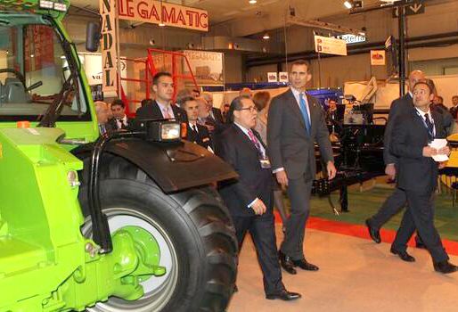 Del 10 al 13 de febrero se llevó a cabo la Feria de Zaragoza 2014. Foto: Prensa - FIMA 2014. Maquinaria pessada en FIMA 2014