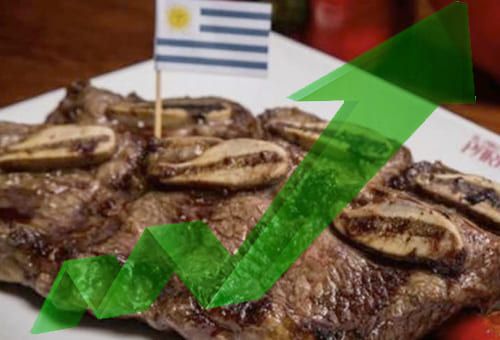 El precio de la carne uruguaya de la cuota 481 a la Unión Europea llegó a US$5.689 por tonelada. Foto: observatorioasiapacifico.org - freepng.es La carne uruguaya alcanzó un precio récord de US$5.689 la tonelada.
