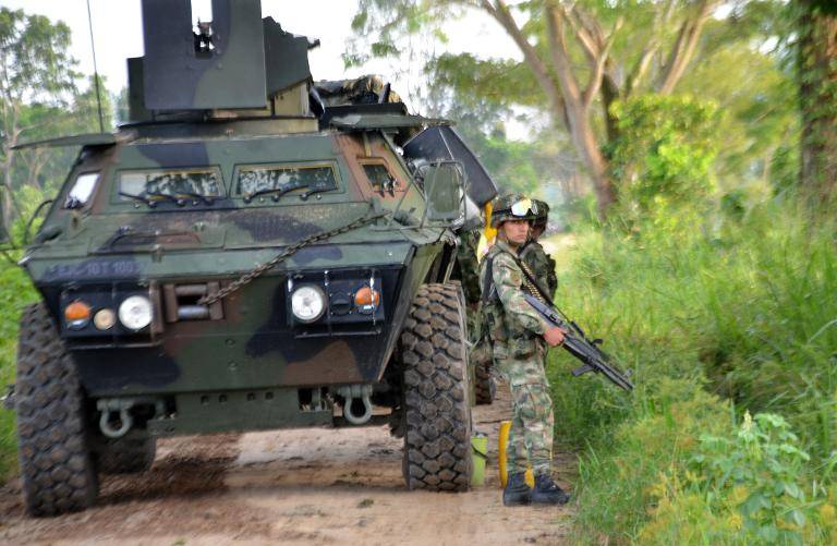 guerrilleros en colombia dados de baja