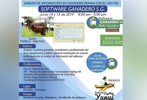 Curso Software ganadero 2019, Fundación Capitán Yunyi 2019, Curso Software Capitan Yunyi junio 2019, Software Ganadero, curso para ganaderos, registros en ganadería, cursos de ganadería, curso software ganadero Fundación Capitán Yunyi, Fundación Capitán Yunyi, Fundación Luis Alberto Martínez, CONtexto ganadero, ganaderos colombia, noticias ganaderas colombia