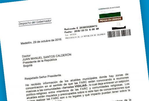 vigilia de las farc, vigilia de las farc antioquia