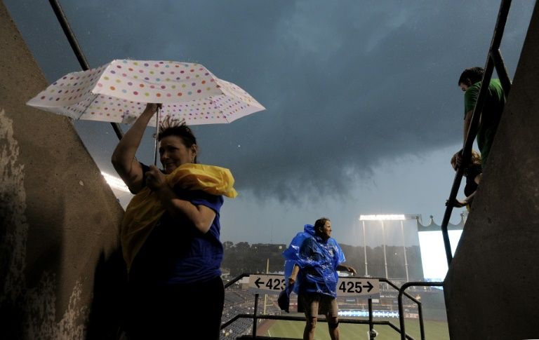 Tormenta en Toronto, Canadá, el 10 de julio de 2015. Foto: AFP. Fenómeno de El Niño california