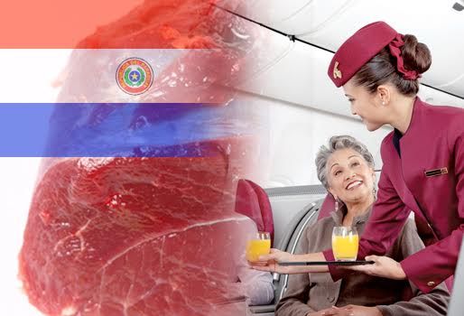 carne premium paraguaya Qatar Airways Company