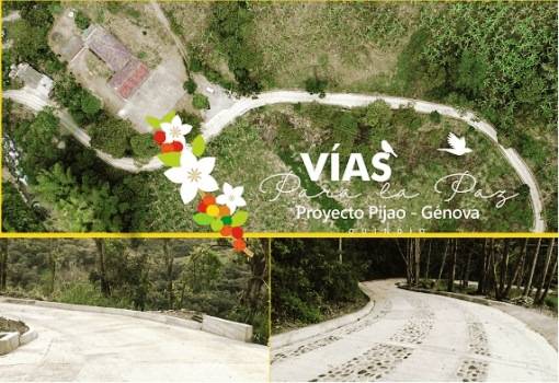 Vías, paz, Infraestructura, Quindío, cafeteros, Invías, Placa huella, rural, zona cafetera, carretera, bienes, Servicios, Ganadería, ganadería colombia, noticias ganaderas colombia, CONtexto ganadero.