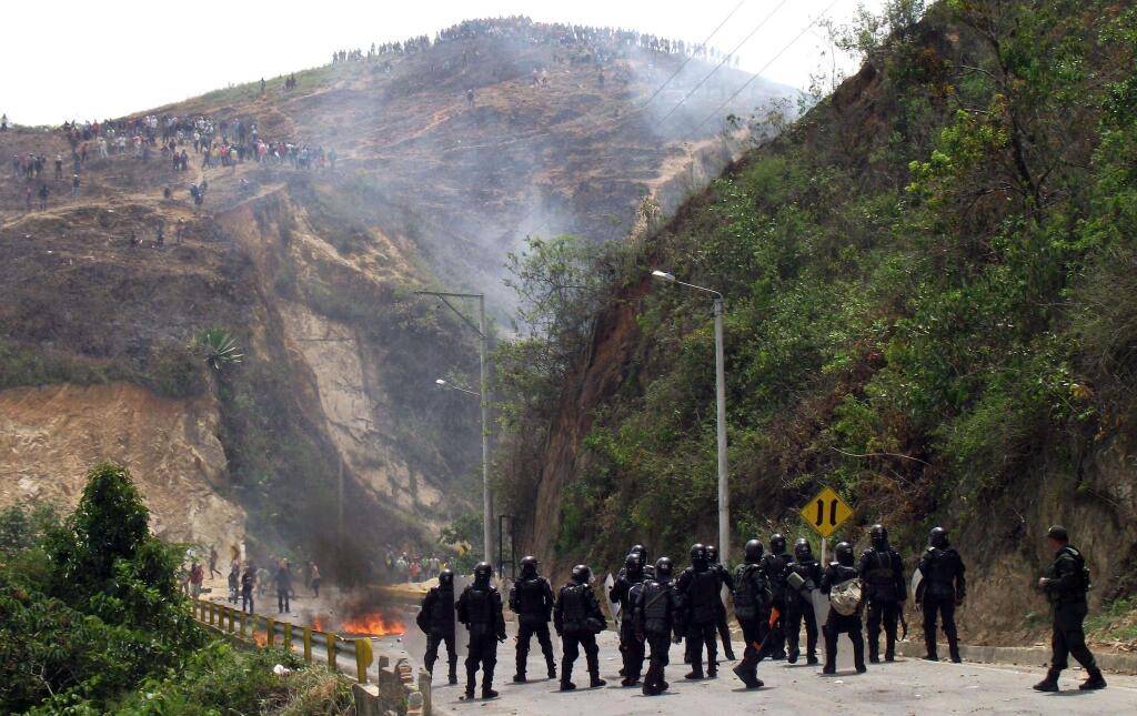 protestas en Catatumbo 