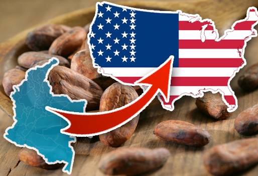 Cacao colombiano en Estados Unidos