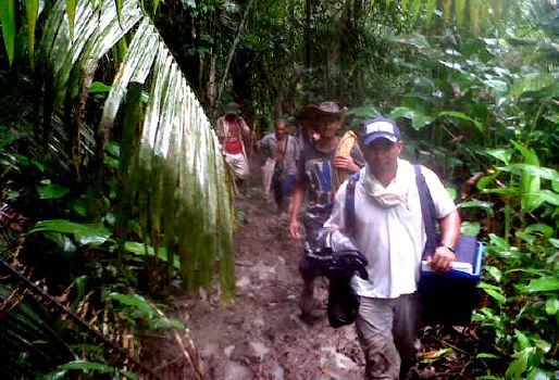 Hasta los lugares más recónditos del país llegan los vacunadores de Fedegán - FNG. Foto: Manuel Ortiz / Fedegán. Ciclo de vacunación