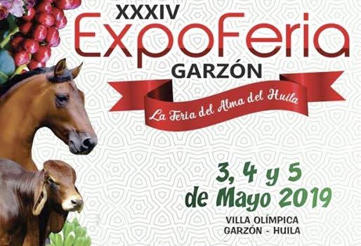 Del 3 al 5 de mayo se lleva a cabo la XXXIV Expoferia Garzón. Foto: garzon-huila.gov.co Ganadería, ganadería colombia, noticias ganadera colombia, CONtexto ganadero, evento, razas ganado, razas bovina, concursos, ganadero, juzgamiento, exposición canina, ganado doble propósito, exhibiciones de razas, exposiciones, sector agropecuario, agroindustrial, Feria equina, raza brahman, brahman, Gyr, Gyrolando, holstein, semental, evento ganadero garzon, Huila, Garzón, vacas, ganaderos, ganaderos colombia