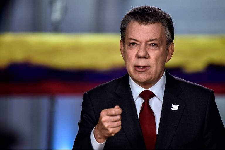 Juan Manuel Santos presidente de Colombia