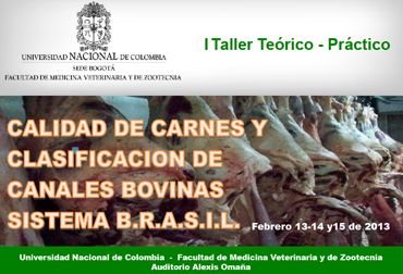 El evento tratará aspectos diseñados especialmente para América del Sur. Foto: Universidad Nacional Calidad de carnes