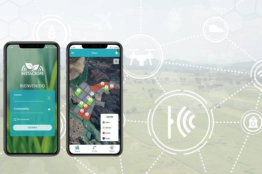 Instacrops tecnología para la industria agrícola