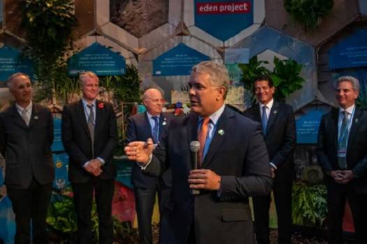 Eden Project, Eden Project en Colombia, presidente Duque, COP26, Reino Unido, vacas, vacas Colombia, lechería, bovinos, ganadería bovina, ganadería bovina Colombia, noticias ganaderas, noticias ganaderas Colombia, contextoganadero
