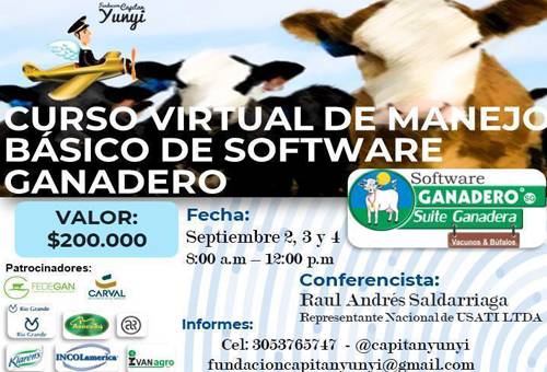 Curso Software ganadero 2020, curso software ganadero versión 22, Fundacion Capitán Yunyi 2020, Curso Software Capitan Yunyi septiembre 2020, Software Ganadero, curso para ganaderos, registros en ganadería, cursos de ganadería, curso software ganadero Fundación Capitán Yunyi, Fundación Capitán Yunyi, Fundación Luis Alberto Martínez, coronavirus, coronavirus Colombia, COVID-19, cuarentena, Ganadería, ganadería colombia, noticias ganaderas, noticias ganaderas colombia, CONtexto ganadero