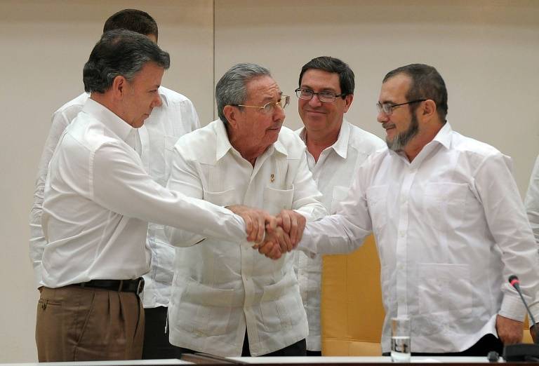 diálogos paz santos farc