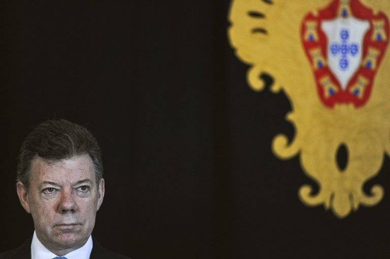 Juan Manuel Santos, Presidente de Colombia. 