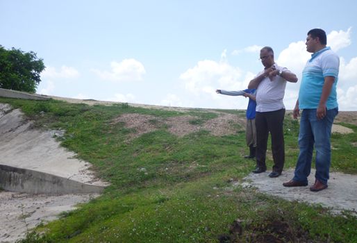 El subsecretario de Prevención y Atención de Desastres, Edinson Palma Jiménez, es quien viene verificado las obras. Foto: Alcaldía de Santo Tomás. Edinson Palma Jiménez.jpg