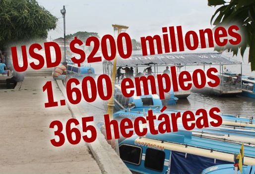 Se estima que las obras del puerto en Gamarra, Cesar, tardarán entre 5 y 7 años. Foto: http://eloriginal.co-CONtexto Ganadero. terminal fluvial Andalucía Gamarra