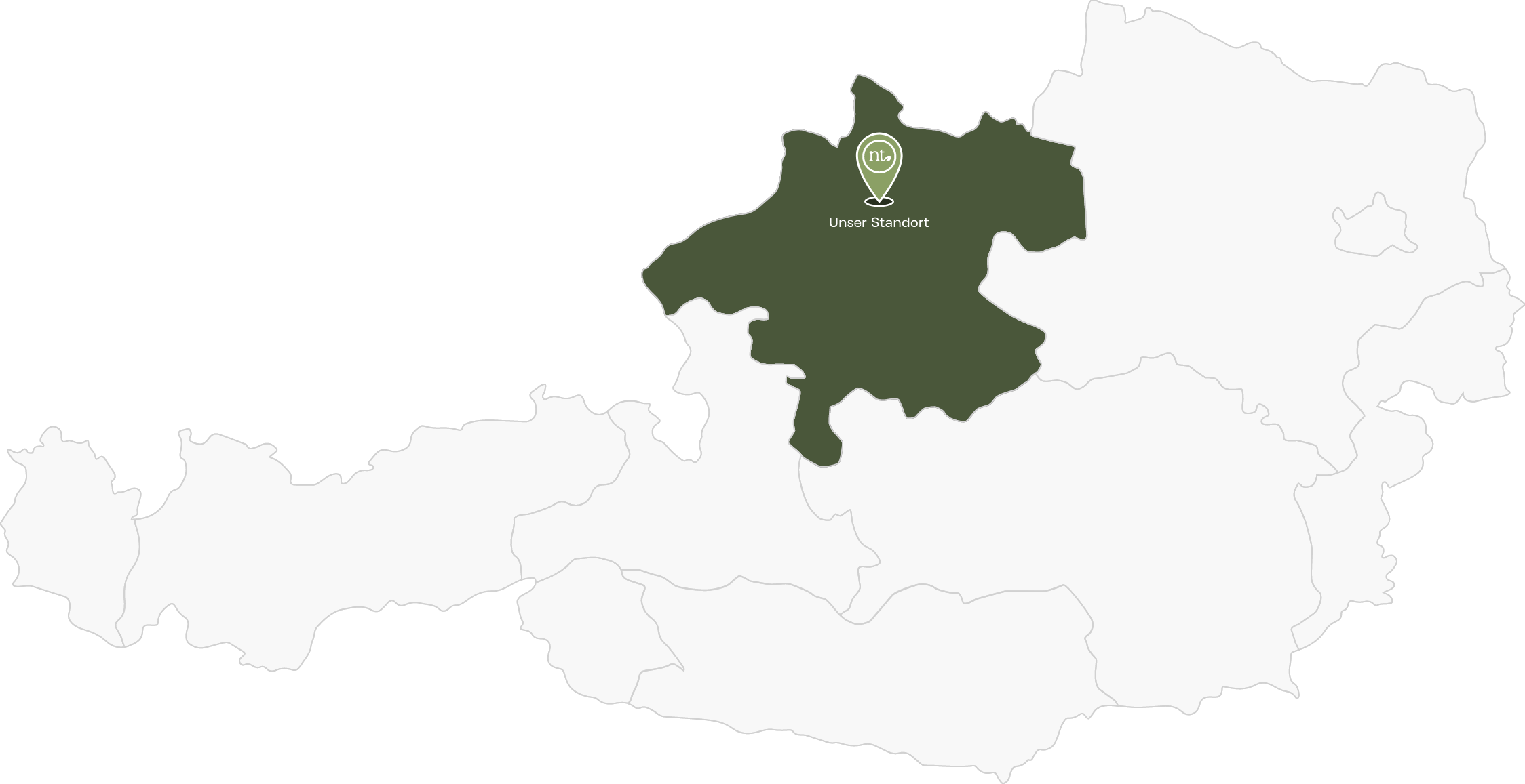 Unser Standort auf Österreich-Karte