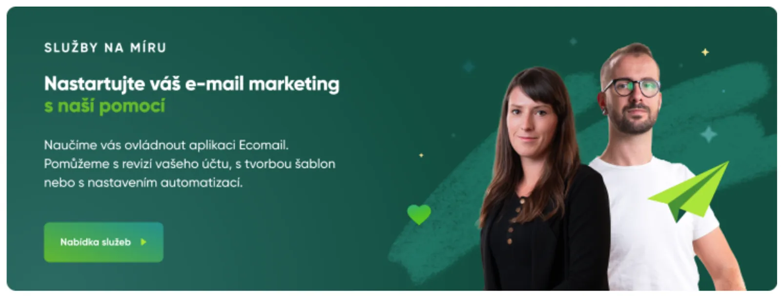 Nabídka oddělení služeb