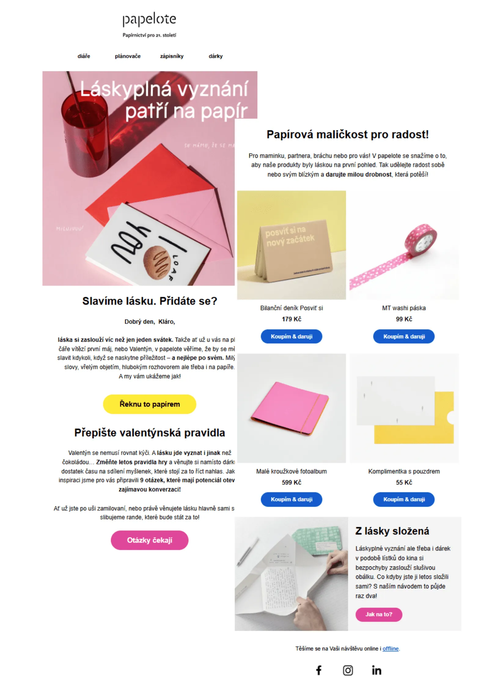 Papelote newsletter