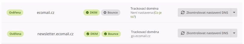 Doručitelnost e-mailu