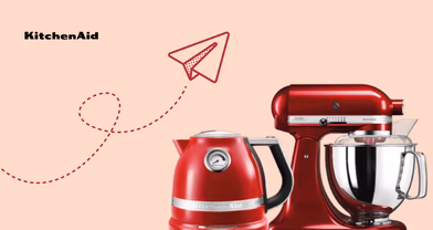 Baner ukazujący kuchennego robota marki KitchenAid